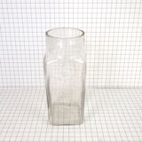 Glass vase, old pharmacy jar