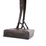 Brutalist metal bird, 80s