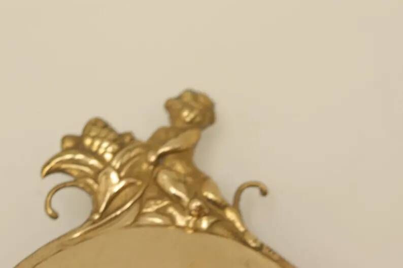 Pair Of Mid Century Swedish Brass Sconces