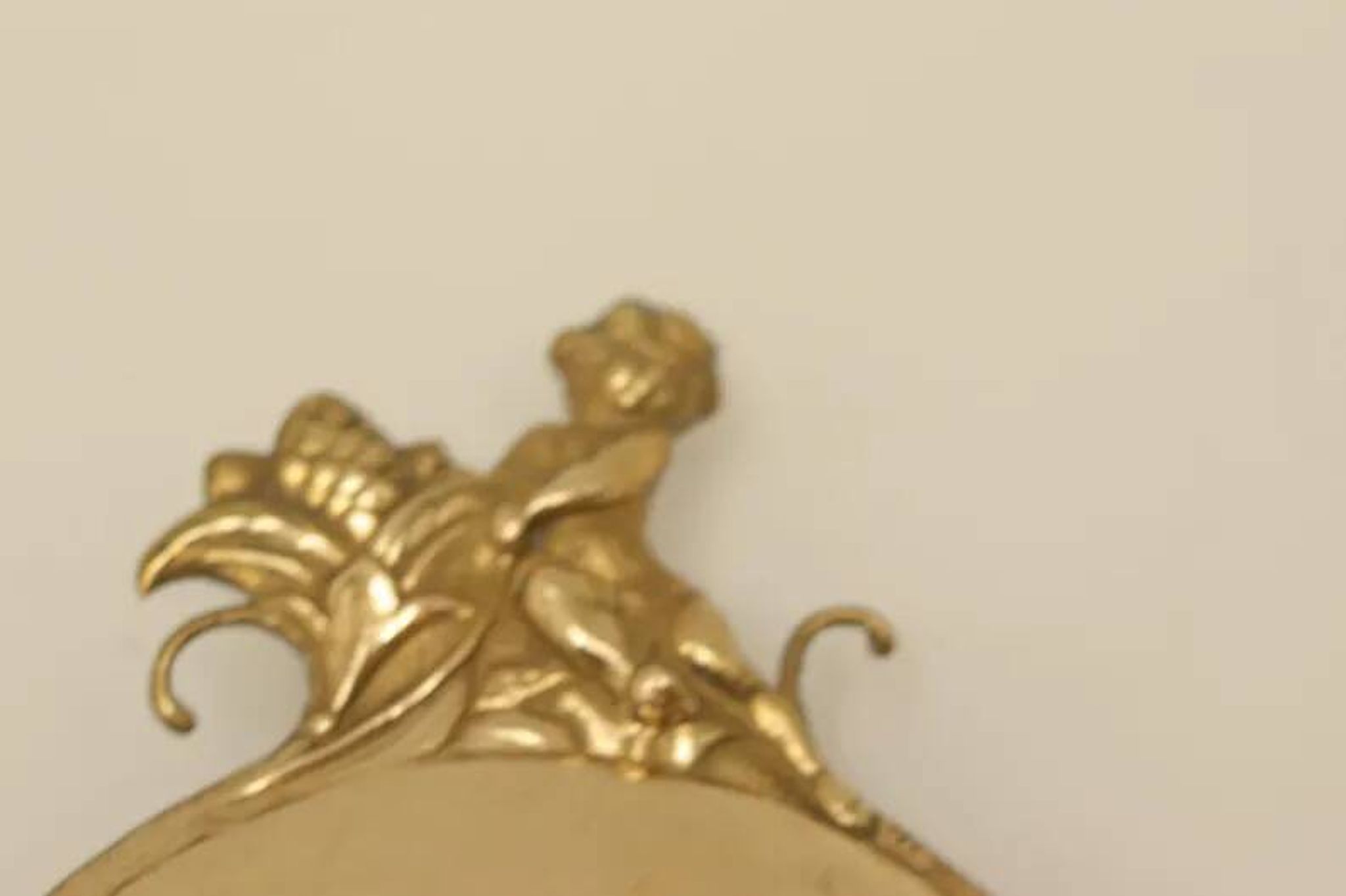 Pair Of Mid Century Swedish Brass Sconces