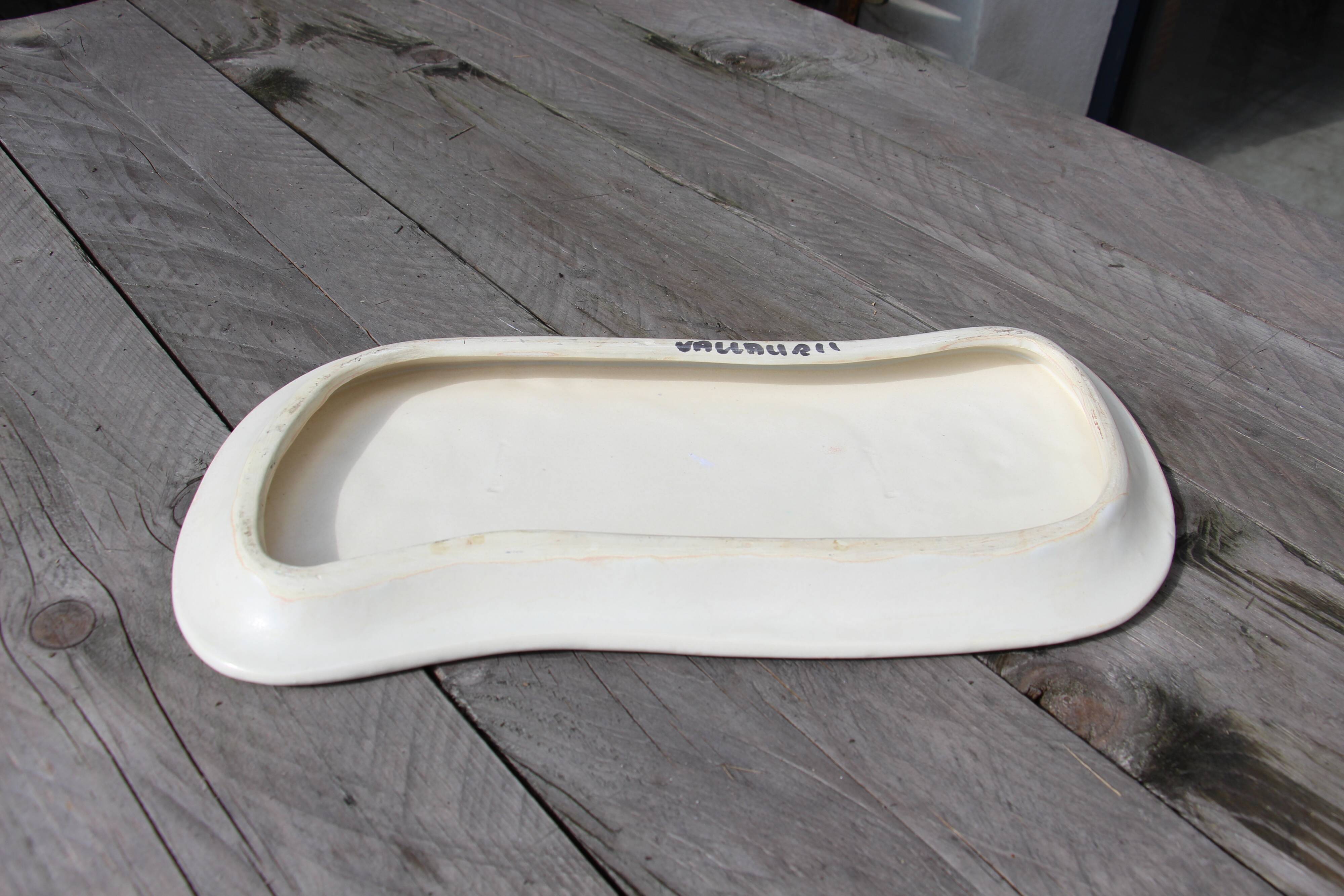 Vallauris ceramic dish