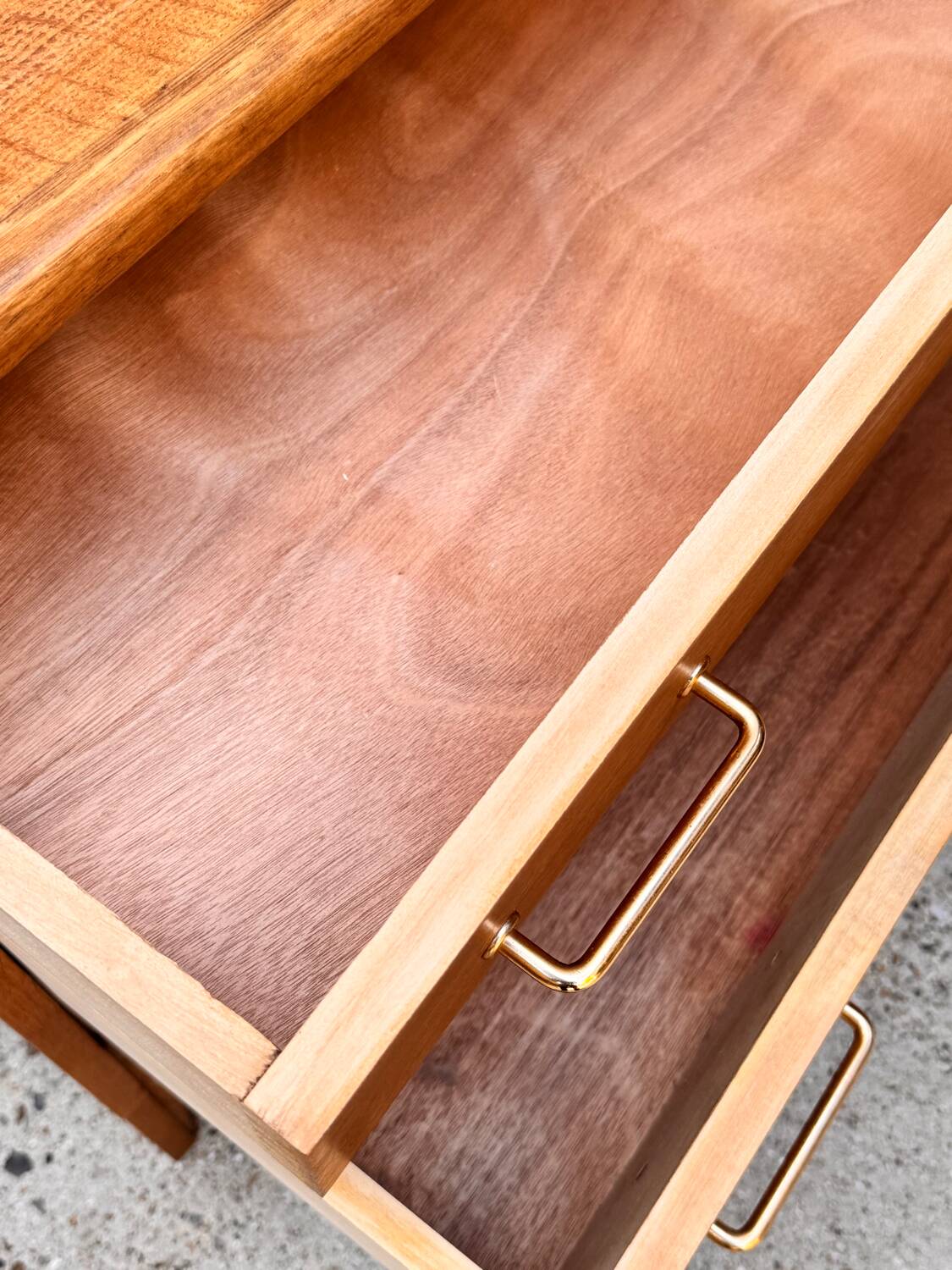 Renovated vintage chest of drawers