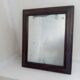 Mahogany mirror