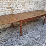 Extendable farmhouse table 285 x 86