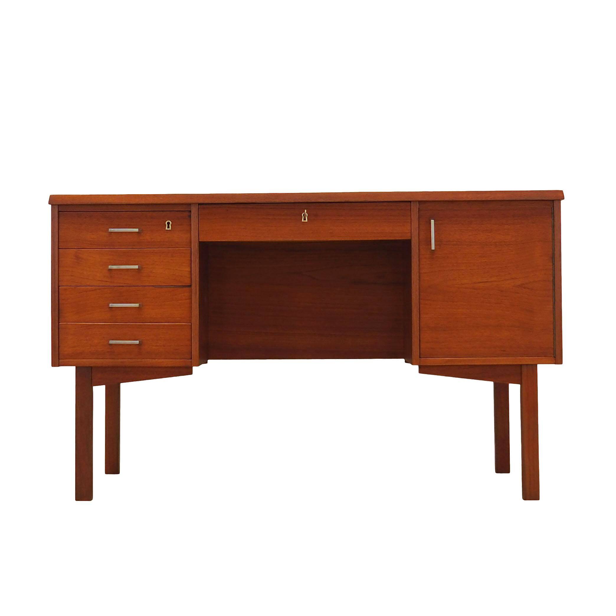 Teak desk, Danish design, 1970s, production: Denmark