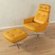 SEDIA armchair with footstool, Horst Brüning for Cor