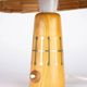 Unique wooden lamp by Stanislav Kučera and manufactured by ÚLUV