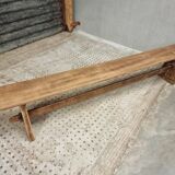 Old wooden bench side table 26 x 230 cm
