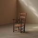 Wood and straw armchair, Popular Art, Auvergne, around 1900