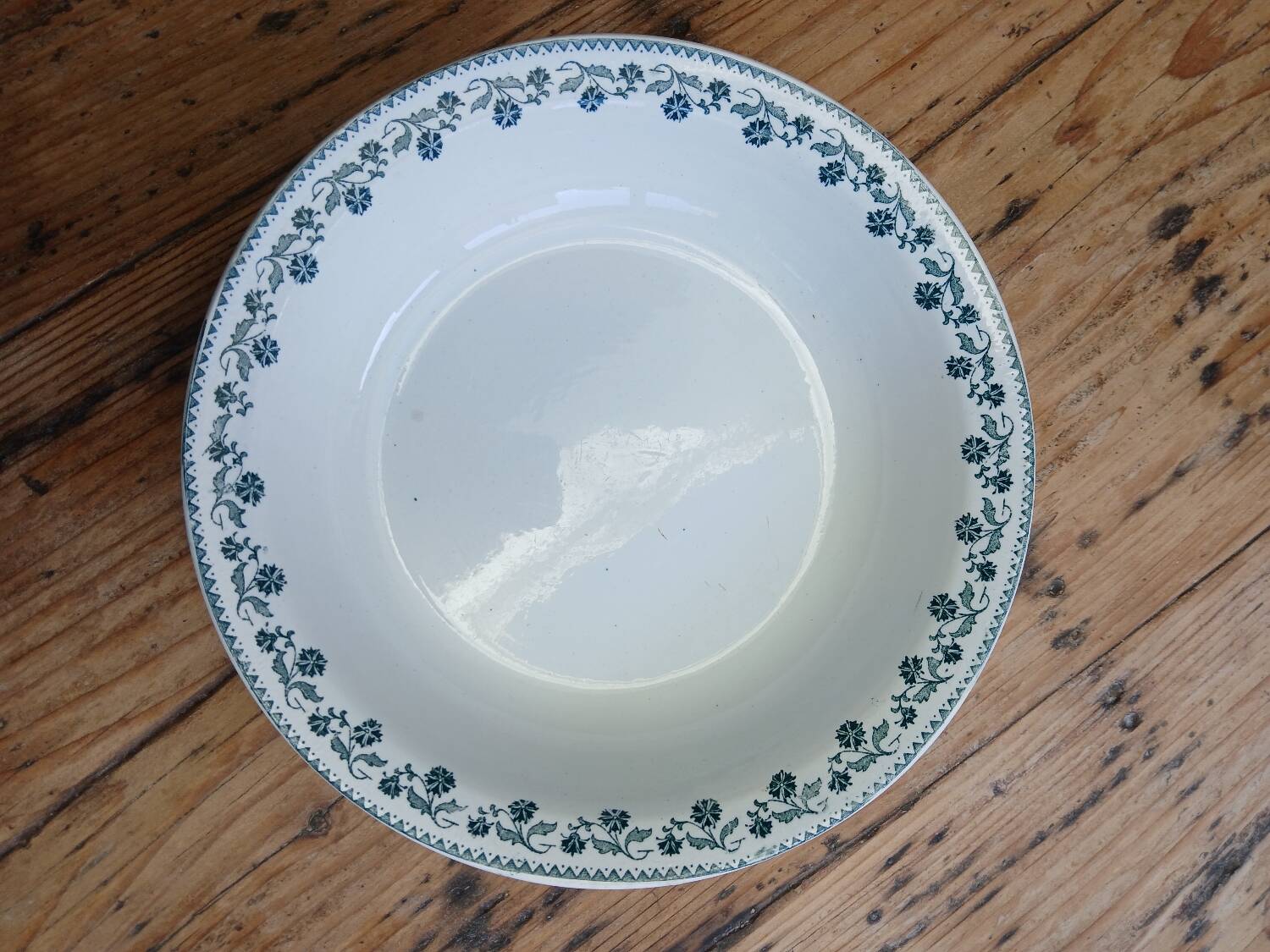 Round dish Moulin des Loups, Georgette model