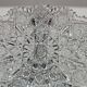 Starry Pattern Crystal Bowl, American, American Brilliant Cut Glass, 1920s.