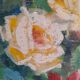 Nature morte, huile sur panneau 1955.