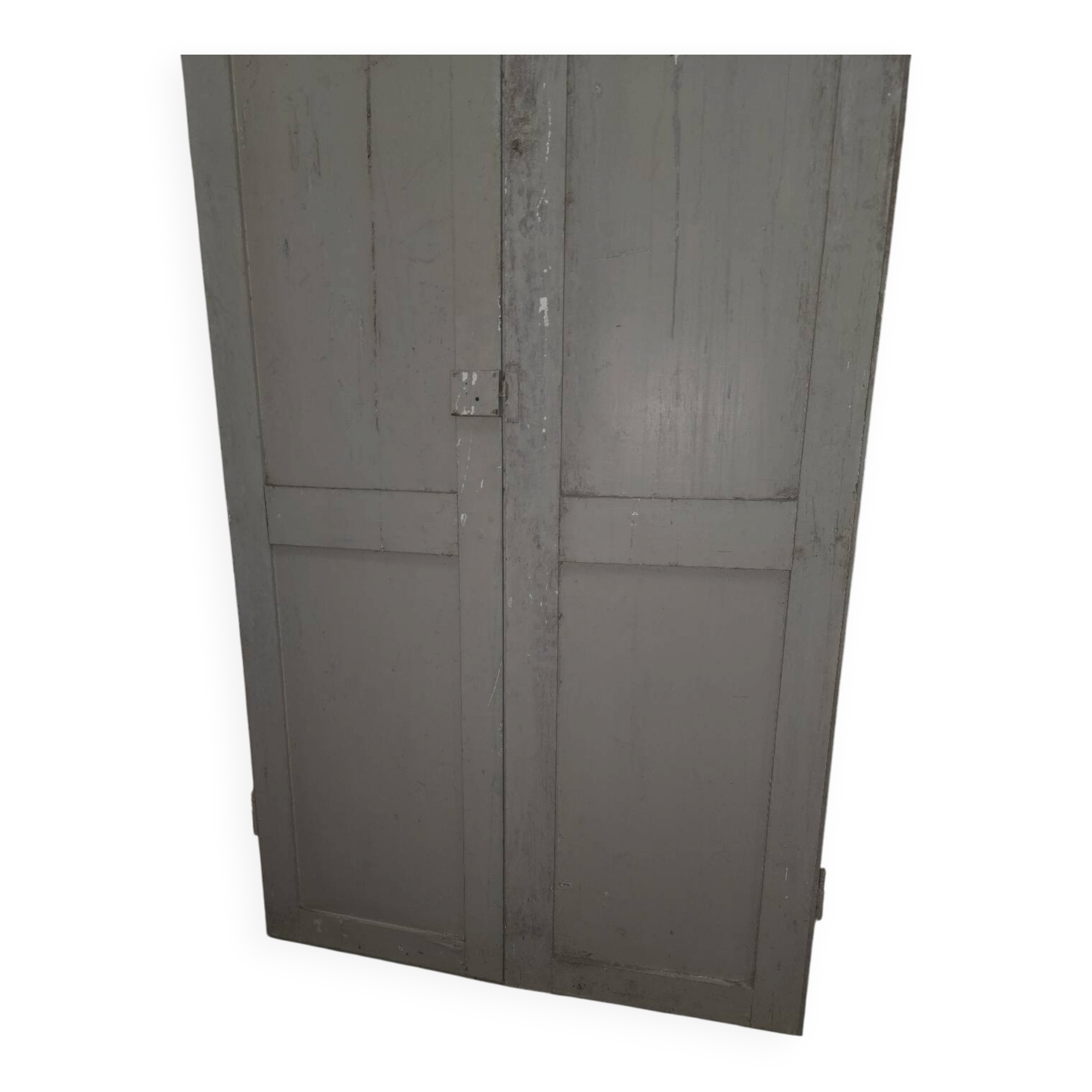 Anciennes portes double en sapin