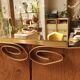 Vintage beveled mirror