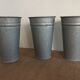 Pot en zinc de fleuriste