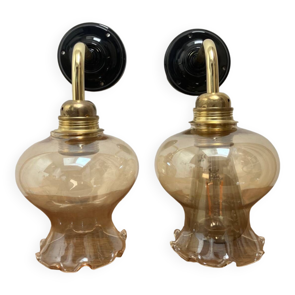 Paire d’appliques vintage Selency