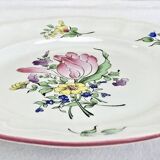 5 dessert plates 22.7 cm Lunéville reverbere model