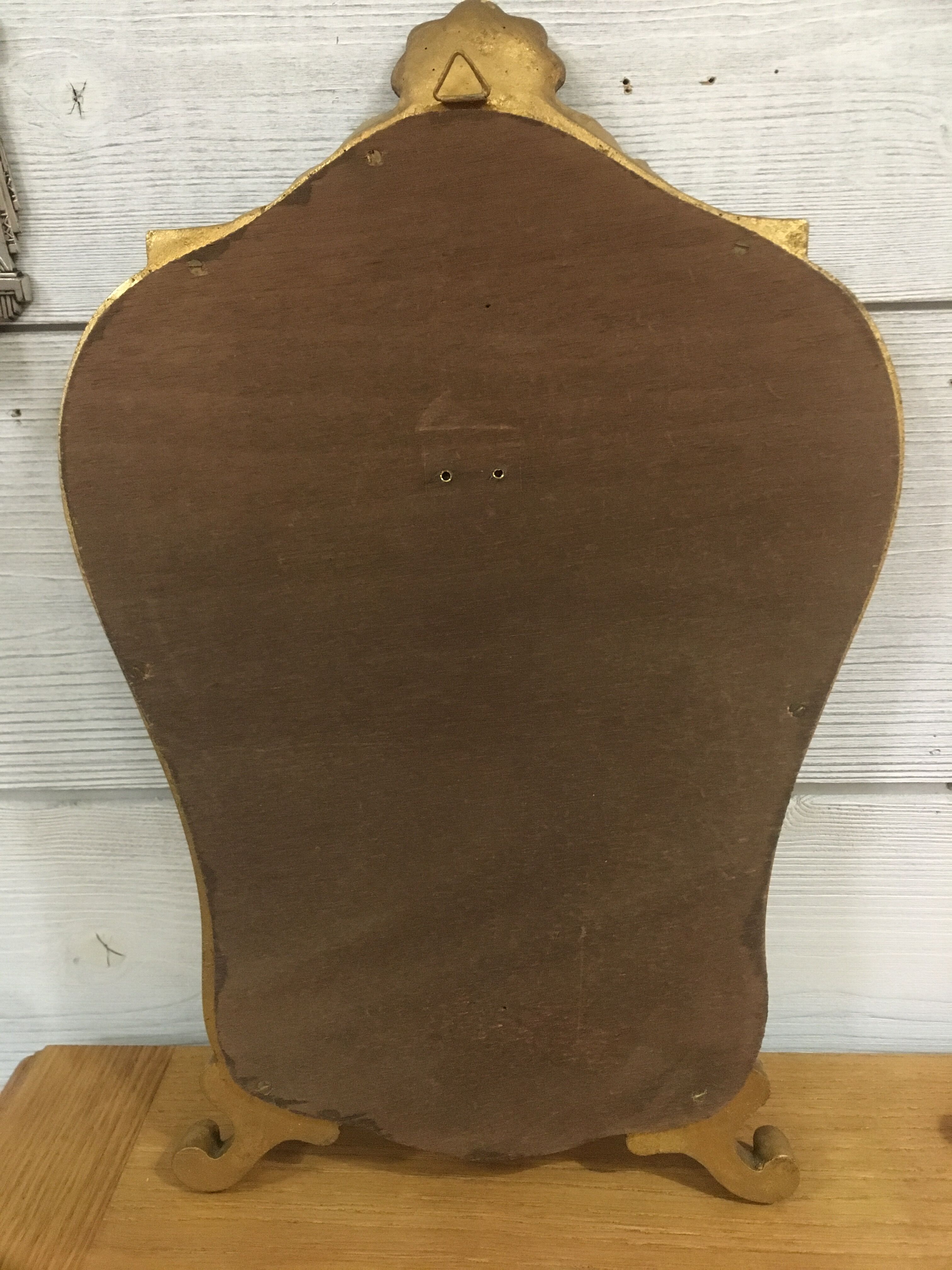 Mirror gilded baroque style