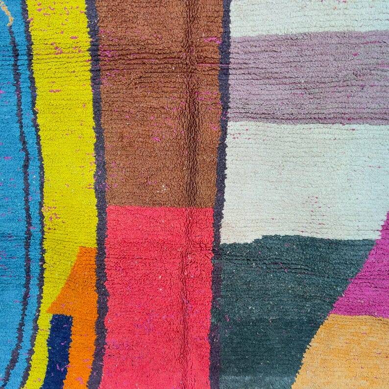 Colourful Berber Moroccan rug 250cm x 150cm
