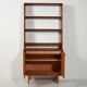 Scandinavian teak bookcase with cabinet, 1950s–1960s