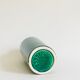 Soliflore vase in iridescent green ceramic West Germany