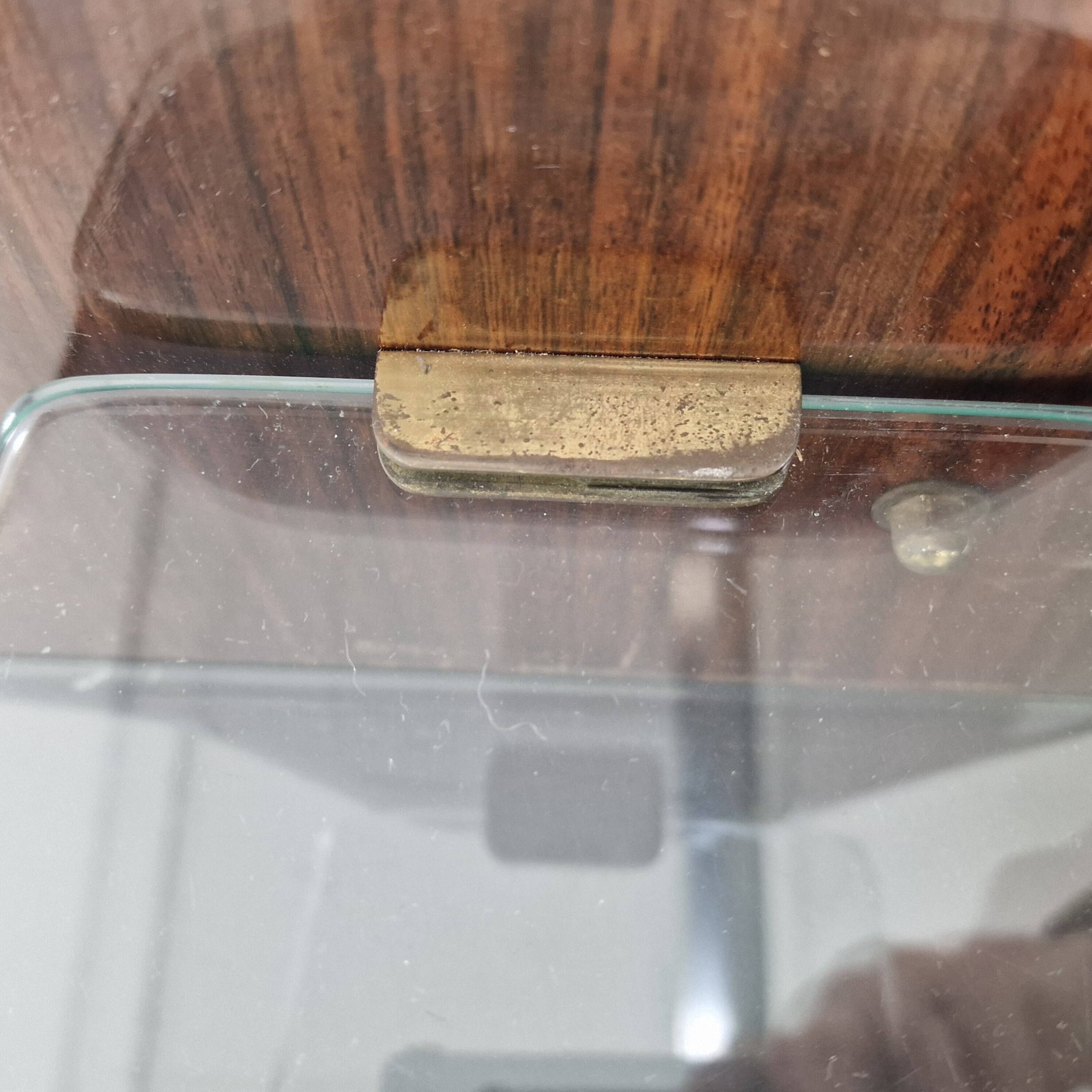 Ico Parisi Style Bedside Tables or Nightstands, Italy 1950's