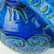 large italian mid century italica ars jug VASE jug rimini blue glaze