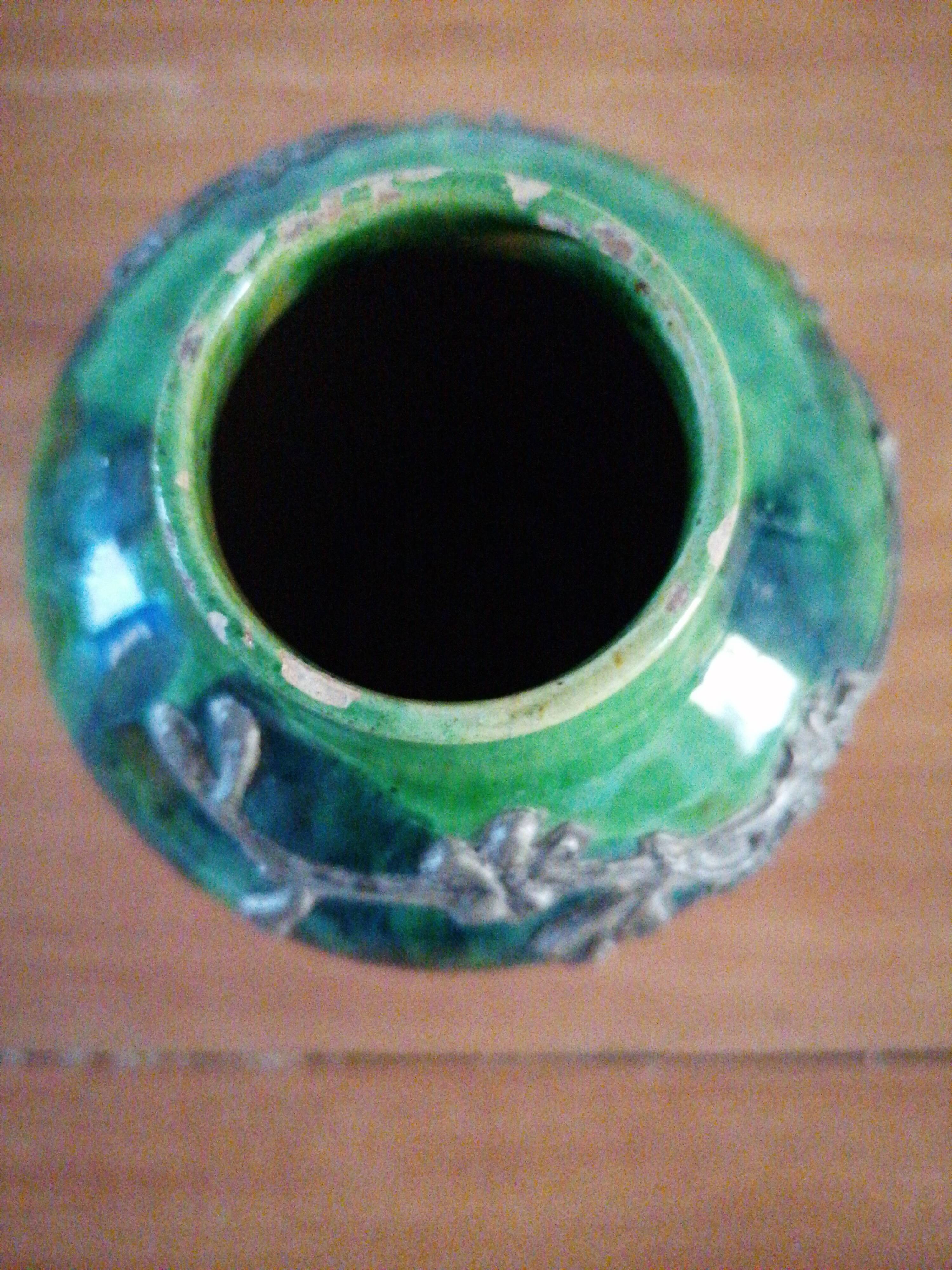 Art Nouveau vase signed 1914