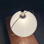 Swiss pendant lamp from the space age of the mid-century by Temde, 1960s