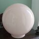 Opaline pink globe