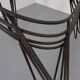 Mid-Century German Bamboo Chairs, 1950s, Set of 4