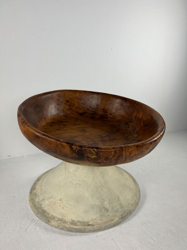 Plat xxl en racine de tuya