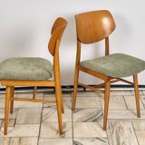 Set of four chairs ton vintage czechoslovakia 1960s
