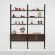 Teak shelving unit, Danish design, 1960s, made in Denmark