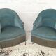 Pair of armchairs blue