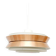 Lampe Trava en cuivre, design de C. Thore, Suède 1963