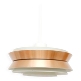 Lampe Trava en cuivre, design de C. Thore, Suède 1963