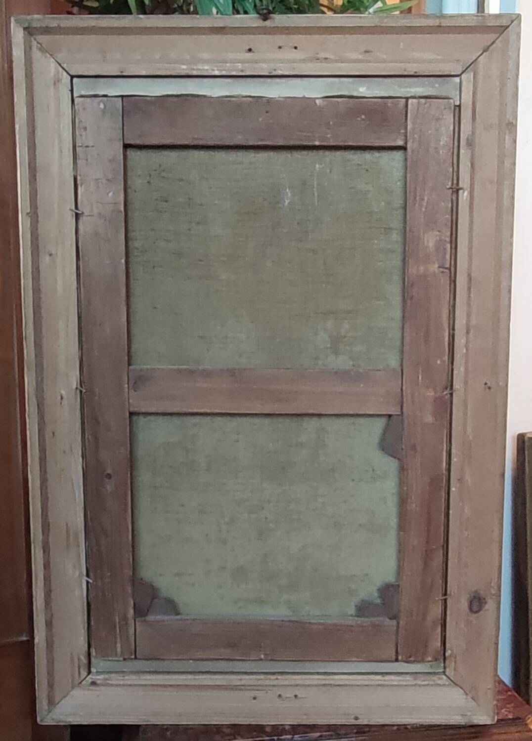 Old Canvas Oil Painting/Scene Of Life/The Washerwomen/Signed M.Merlin