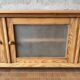 TV cabinet in solid pitch pine - 1960s
