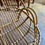 Fauteuil en rotin années 1960 n° 2