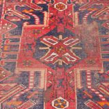 Tapis d'orient fait main de couloir persan hamadan