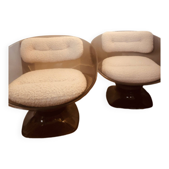 Pair of Raphael Raffel armchairs