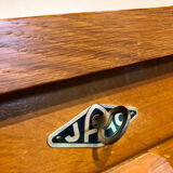 Double curtain folder