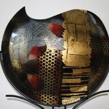 70s resin vase