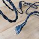 1 vintage glass pendant/lamp
