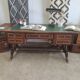 Double-sided mahogany empire desk