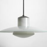 Pendant lamp opaline 1930 XXL