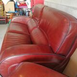 Leather sofa