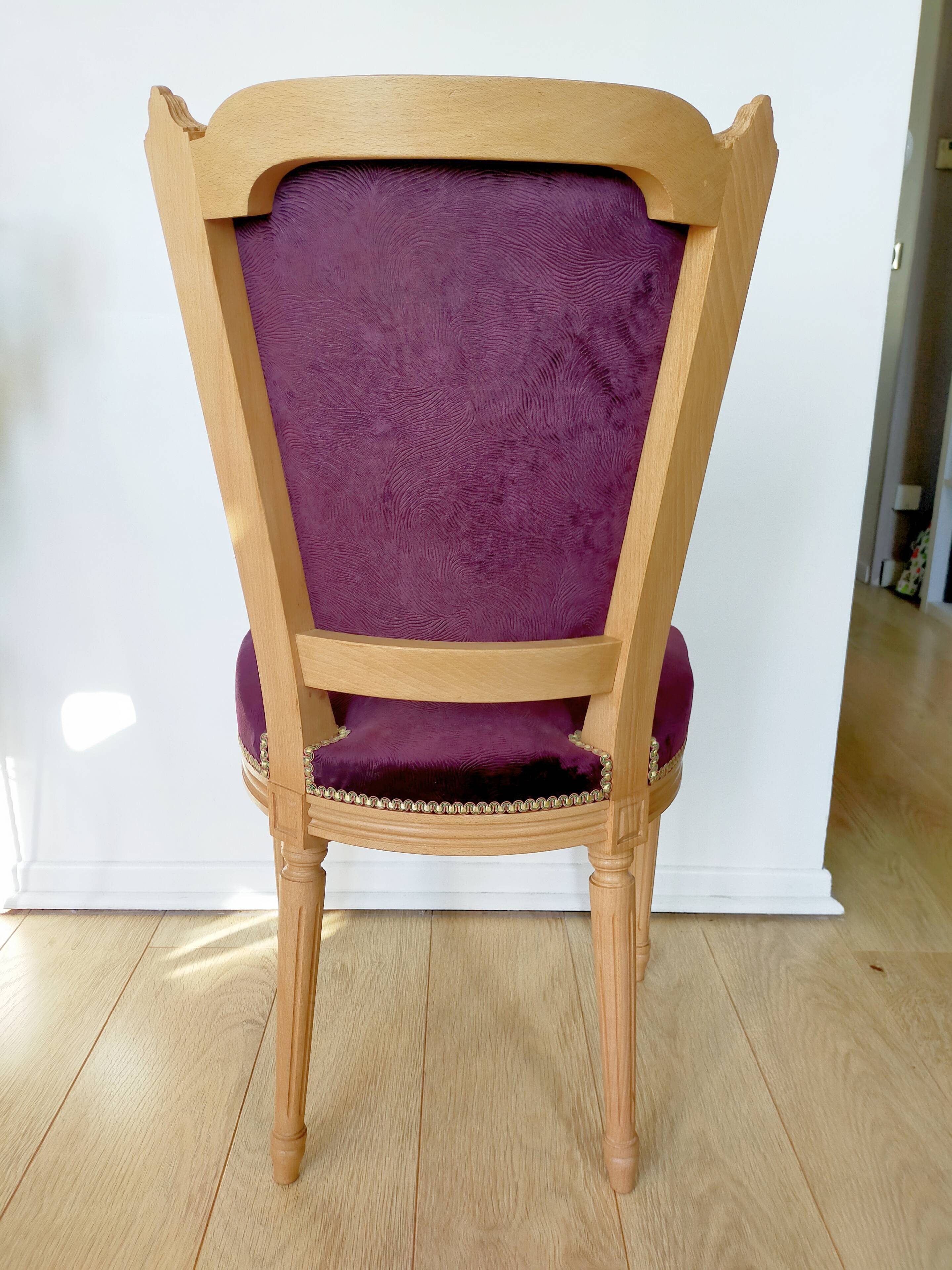 Louis XVI style chair