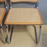 Pair of chairs Marcel Breuer B32 model cesca